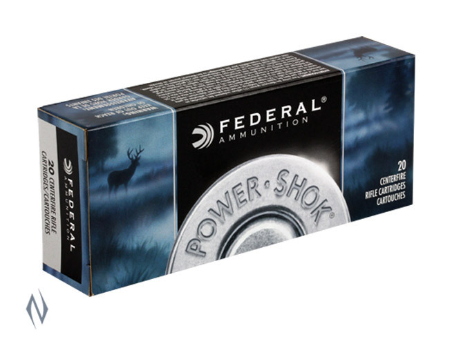 Ammo - 243 Winchester 80gn Federal SP - 20