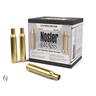 Brass - 270Win - Nosler Custom - 50