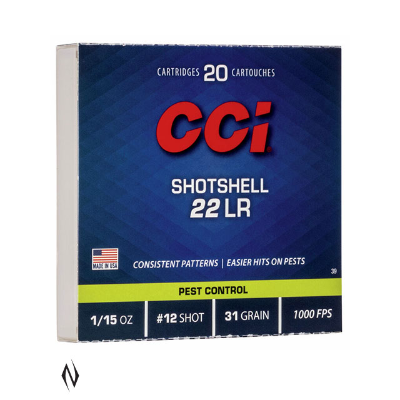 Ammo - 22lr - CCI Shotshell / 20pk