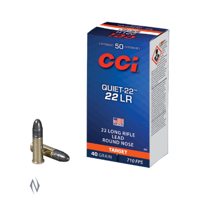 Ammo - 22LR CCI 40gr Quiet LRN / 500pk