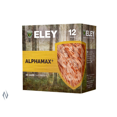 Ammo - 12ga -Eley Alphamax #4 34g / 25pk