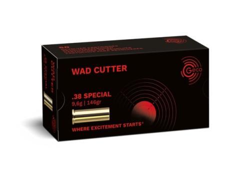 Ammo - 38Special - Geco 146gr Wad Cutter / 50pk