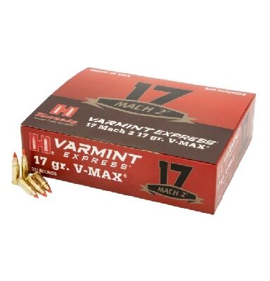 Ammo - 17Mach 2 - Hornady 17gr V-Max / 300pk