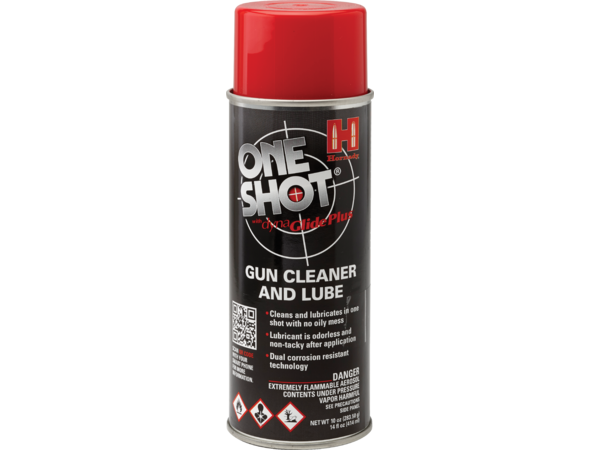 Gun Cleaner - Hornady One Shot Gun Cleaner & Dry Lube / 10oz Spray