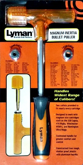 Bullet Puller - Lyman Magnum Kinetic Bullet Puller 