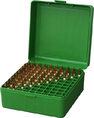 Ammo Box - MTM RM-100-10 - 100rd Flip Top - 308W 243W