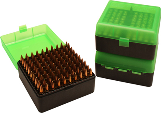 Ammo Box - MTM RS-100-16T - 100rd Flip Top - 223R