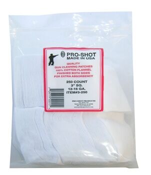 Flannel Patch  - 12-16ga Pro-Shot / 250pk