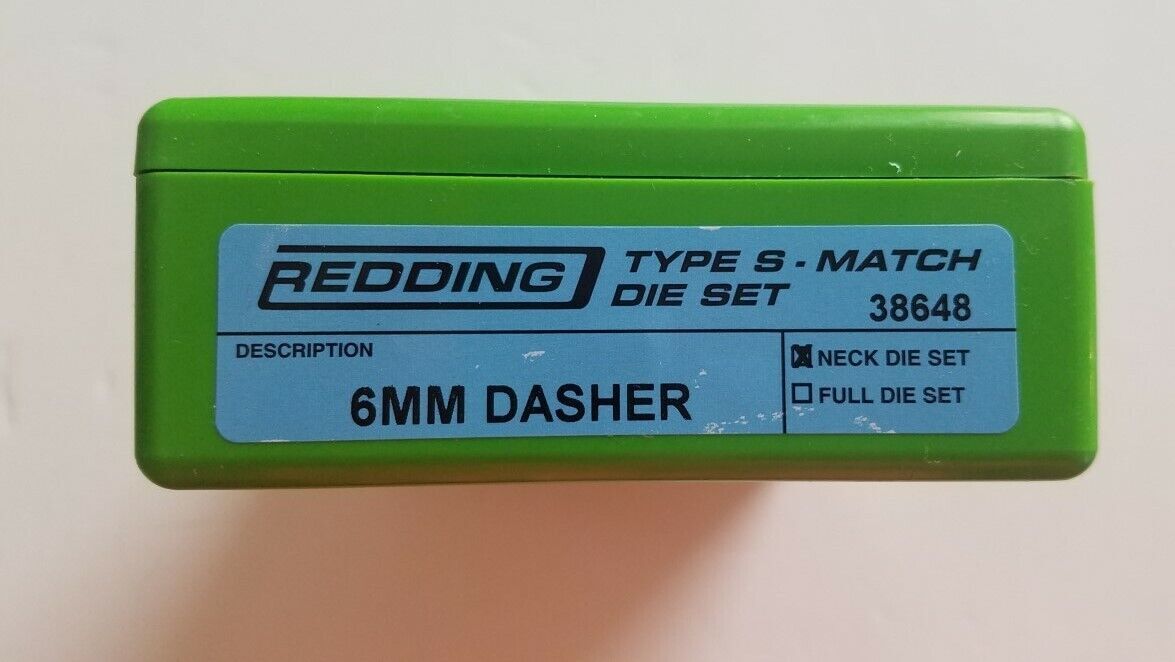 Die Set - 6mm Dasher - Type S Match Neck