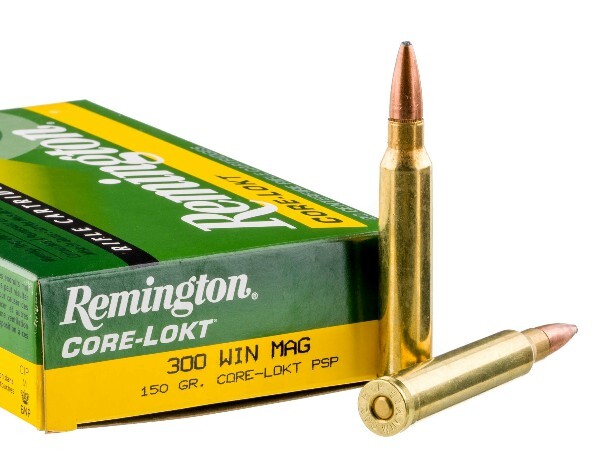 Ammo - 300WinMag - Remington 150gr Core Lokt PSP / 20pk