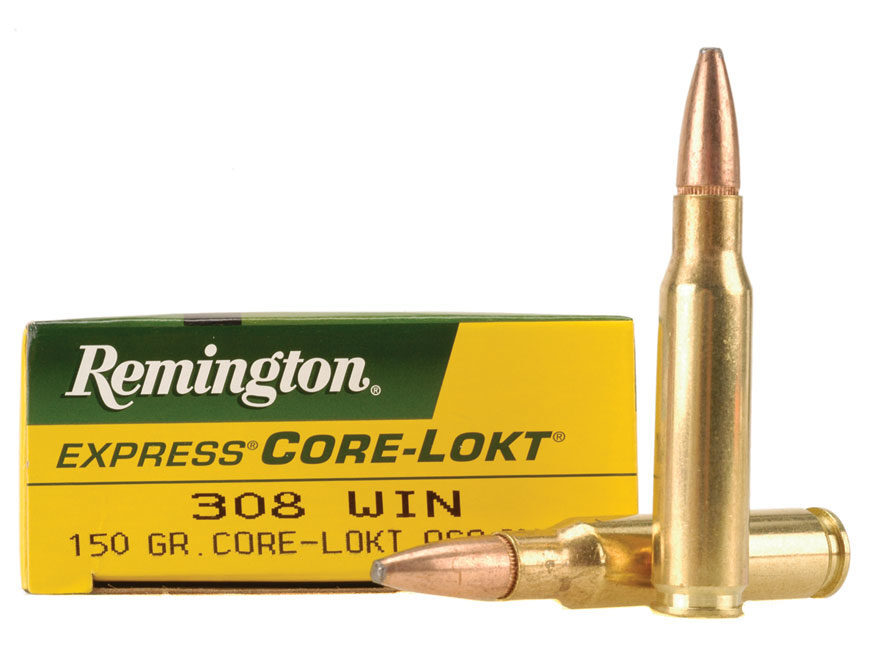 Ammo - 308Win - Remington 150gr PSP Core Lokt / 20pk