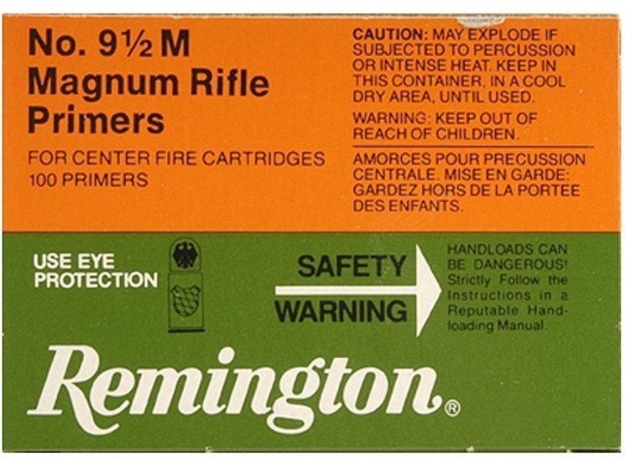 Primers - Remington 9½M LR Mag / 1000pk