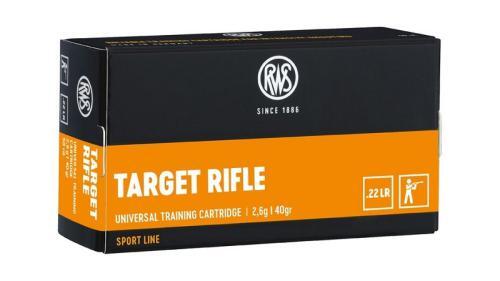 Ammo - 22LR RWS 40gr Target Rifle / 50pk