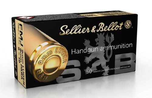 Ammo - S&B - 9mm Luger 115gr FMJ / 50pk