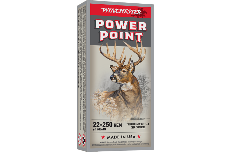 Ammo - 22-250Rem - Winchester 64gr Super-X / 20pk