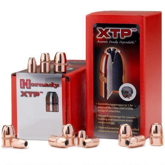 Projectile - 9mm - Hornady 115gr HP/XTP / 100pk